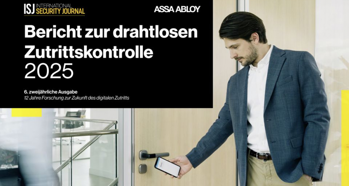Marktbericht Zutrittskontrolle 2025: Wireless-Systeme erstmals führend